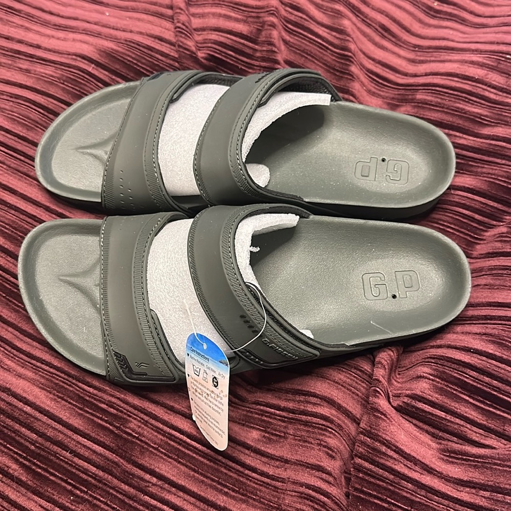 Orthopedic slide sandals